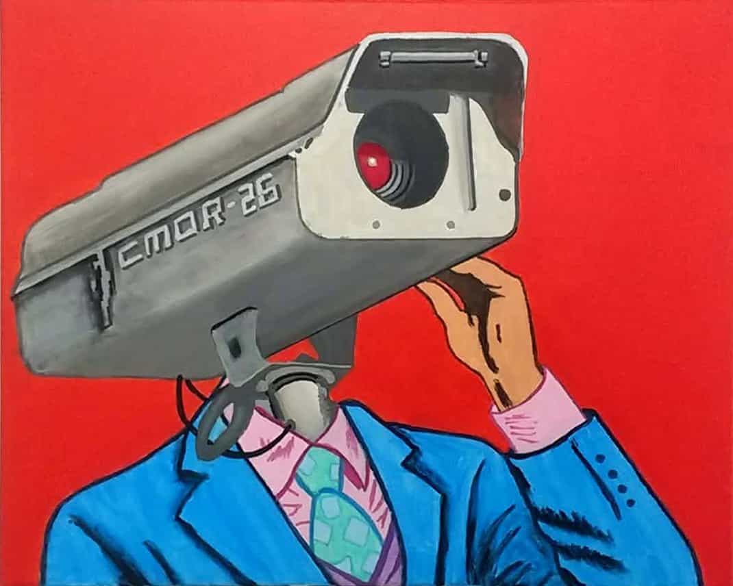 Camera Man... (Art Print)