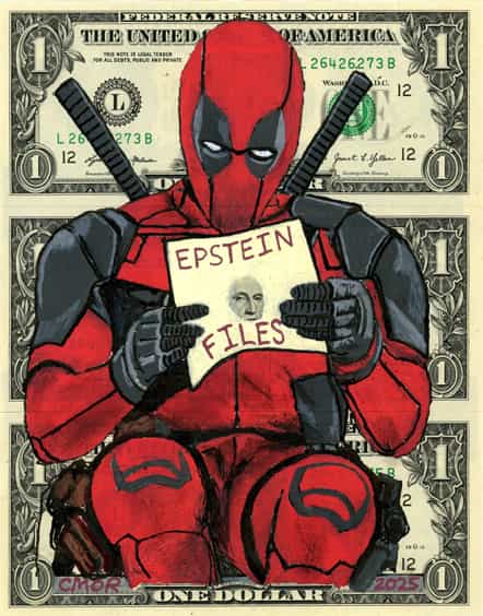Deadpool Does DC... (Art Print)