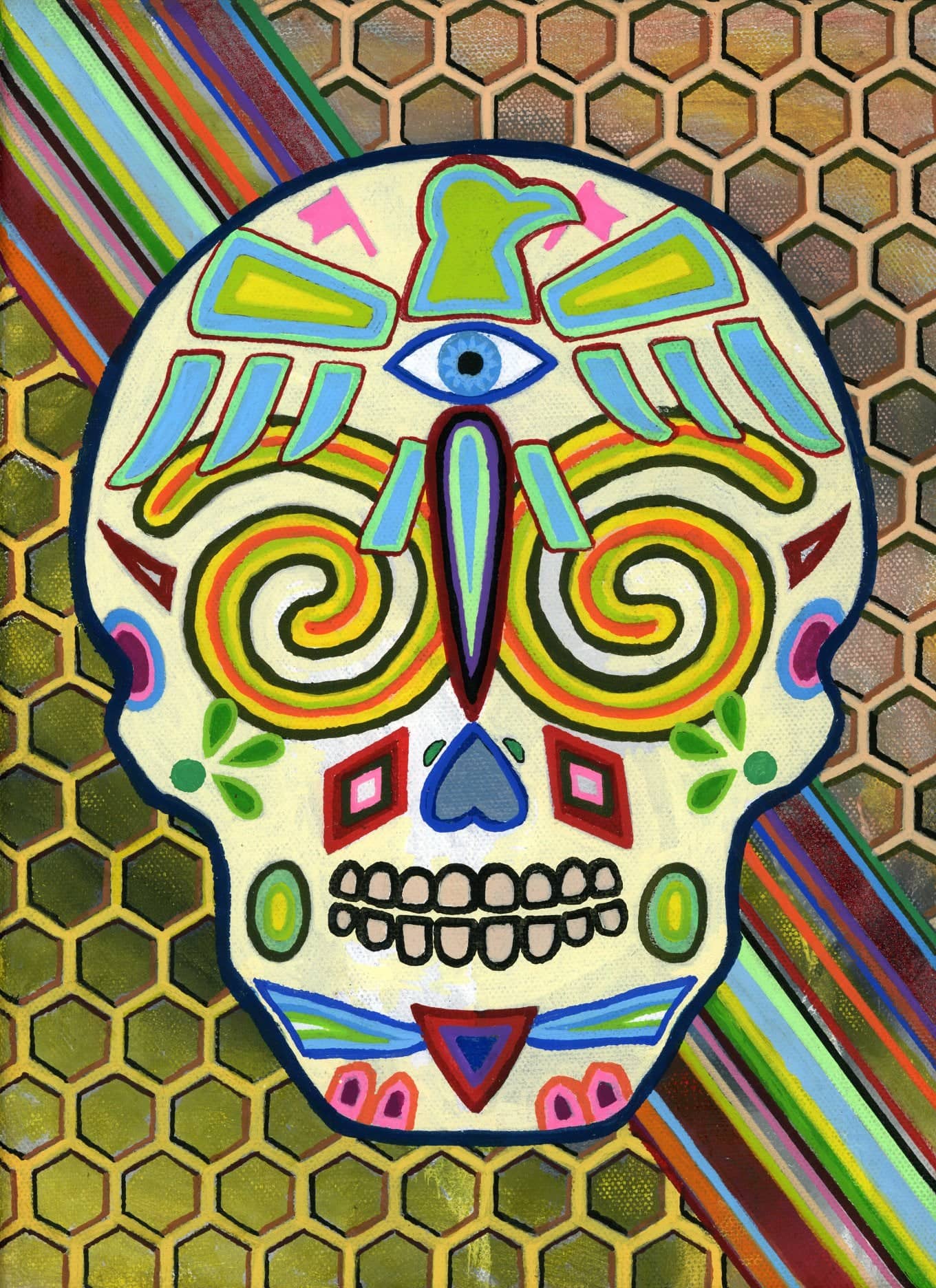 Honeycomb Skull