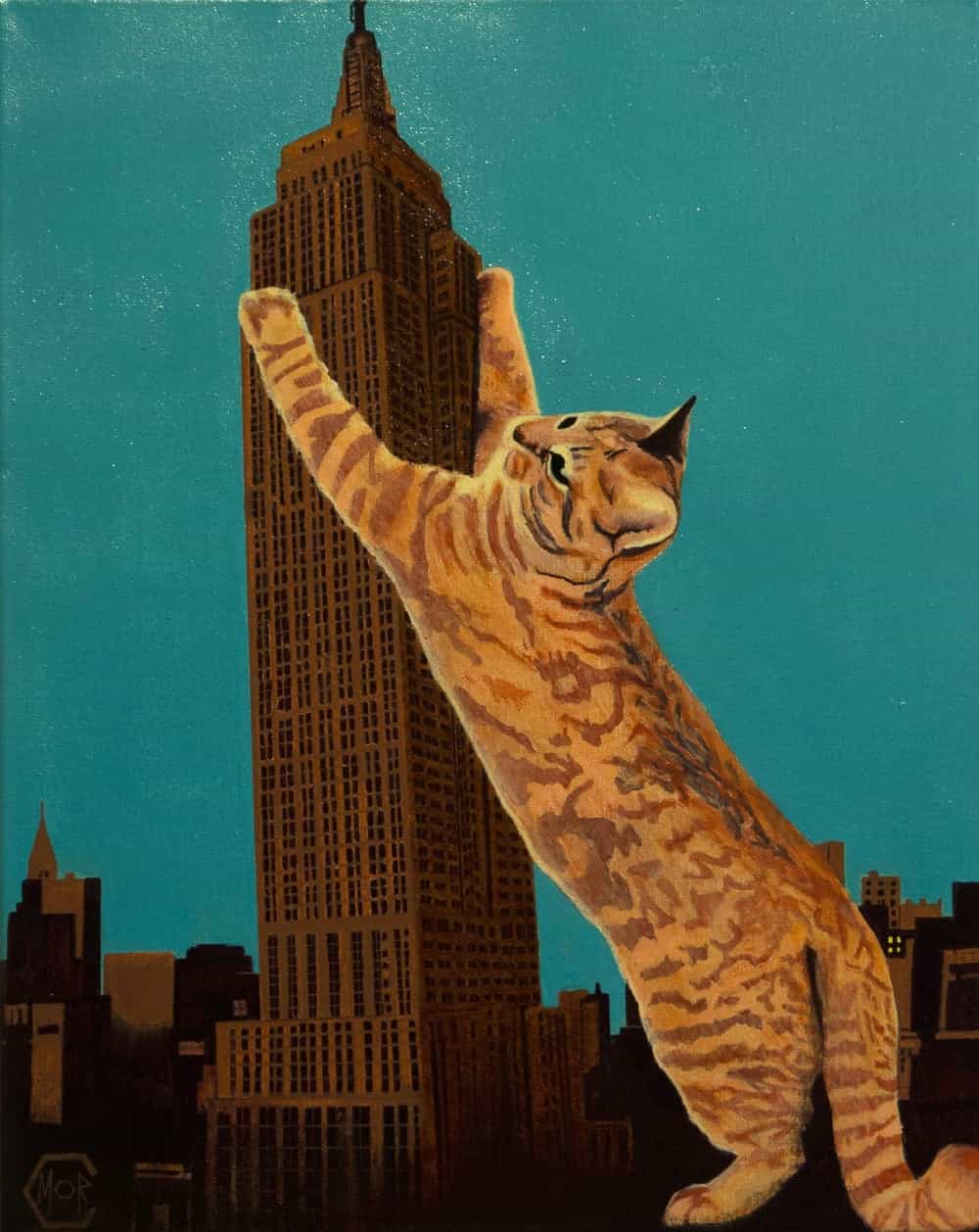 Catzilla (Art Print)