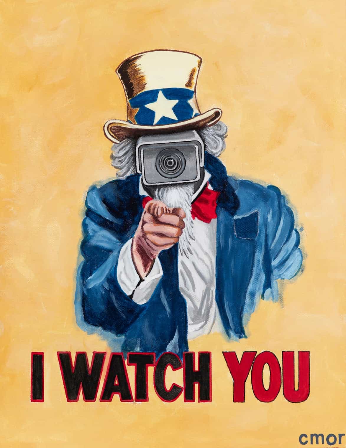 I WATCH YOU... (Art Print)