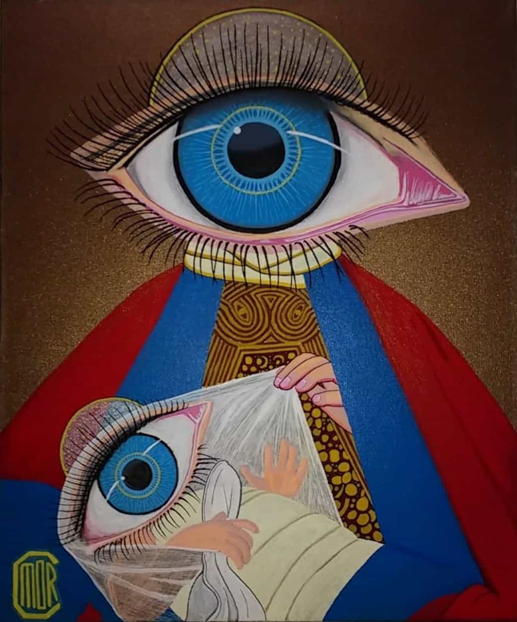Madonna And Child (Art Print)