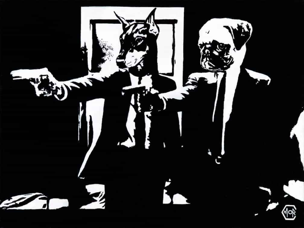 Pup Fiction... (Art Print)