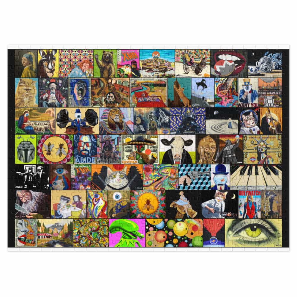 Occupy Wallets Collage Puzzle